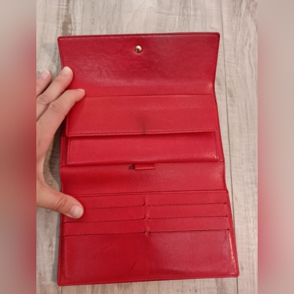 Louis Vuitton Vernis Porte Trevor International Wallet RED - Picture 7 of 14